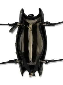 Bolso Casual Elegante de Personalidad de Lujo de PU Semi-Estructurado Tipo Tote con Correa Desmontable, Apropiado para Vacaciones, Fiestas, Negocios, Verano, Estilo Old Money, Fin de Semana, Regalo