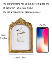1 pieza de marco de foto dorado curvo estilo europeo vintage, adecuado para decoración del hogar y exhibición de fotos (múltiples estilos para elegir) - Una variedad de estilos retro - Ver 11