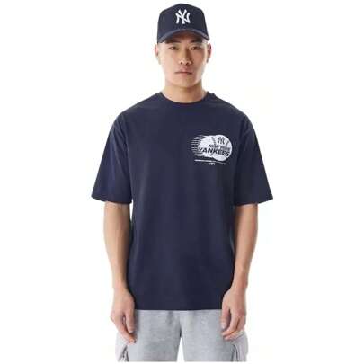 New Era New York Yankees MLB basebolltröja för herrar i blått ✅ Leverans 24/72 timmar till Spanien (halvön)