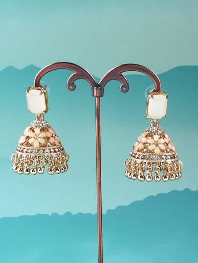 FANYINAN Vintage Boho Style Tassel Earrings, Morandi Color, Bohemian Vacation Earrings For Women