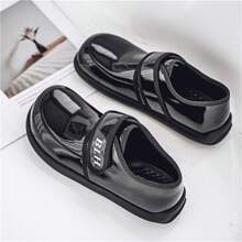 Popular Affordable Men's Wide Width Leather Shoes, Waterproof, Suitable For Weddings, Derby Shoes, Elegant Casual Loafers, Anti-Slip Rubber Monk Shoes