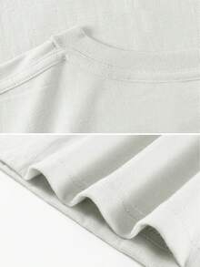 AnimeWarrior Duo Print Men's Graphic T-Shirt PopCulture Style Printed Tee Soft Crew Neck 100% Cotton 220g Short Sleeve Ideal For AnimeThemed Events - 白色 - 查看 11