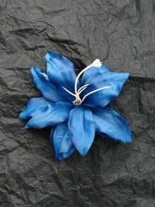 1/2 Sets Natural Look Lily Flower Hairpins For Women, Pastoral Fairy Style, Versatile Hair Accessories, Great For Daily Use And Gift