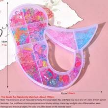 1 Box Handmade Beaded Toys, Wholesale Girls DIY Bracelet Educational Craft Jewelry Materials For Necklace & Bracelet