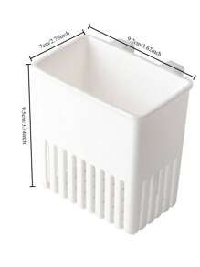 1pc Cutlery Drainer Basket, Kitchen Dish Drying Rack, Including Chopsticks, Spoon, Knife & Fork Storage Basket, Wall Mounted Chopstick Holder, Storage Basket, Kitchen Drainer Organizer, Back To School Supplies