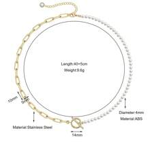 1 Pc Stainless Steel Gold Plated Flat Snake Bone Chain Necklace For Women, Bohemian Style Jewelry, Suitable For Holiday Gifts