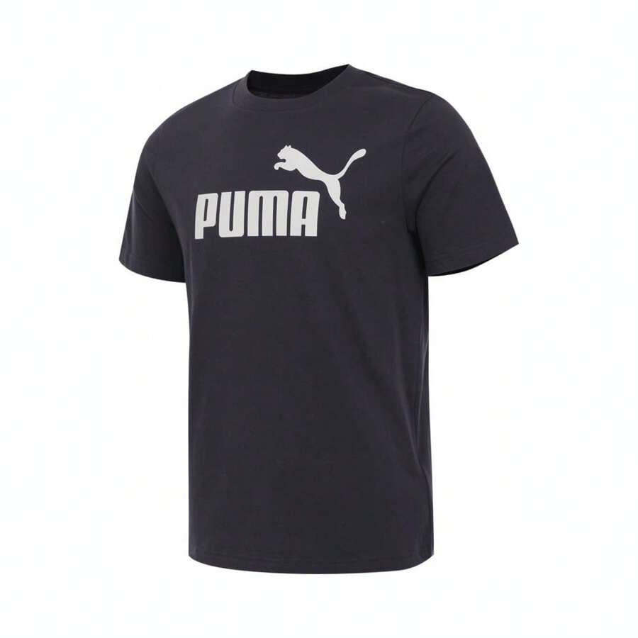 Puma 男士基本款 T 恤，针织圆领短款 T 恤 68895816