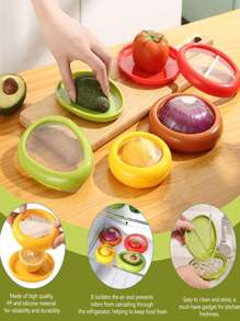 Contenedor universal de silicona para frutas y verduras, rejilla reutilizable para almacenamiento de alimentos, sello elástico fresco para la nevera