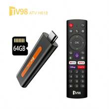 Q96 OHP A TV98 ATV H618 TV Stick Allwinner H618 Quad Core Support 8K Video 4K Wifi6 BT5.0 Android 14 Smart Voice Remote PK M98 Y10