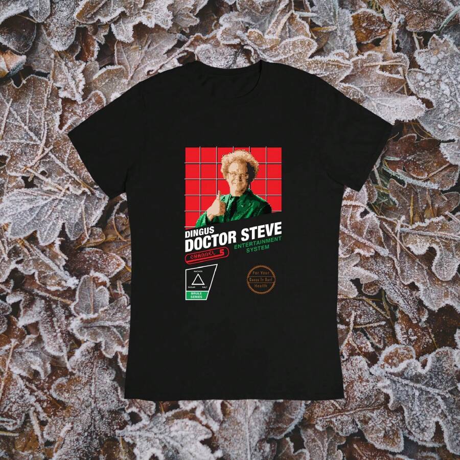Camiseta con ilustración de arte geométrico abstracto con cara de mujer - Negro - Ver 1