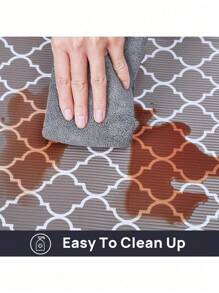 1pc Shelf Liner For Kitchen Cabinets, Non Adhesive Shelf Liner, EVA Cabinet Liners, Washable Waterproof & Oilproof Drawer Liner, Double Sided Non Slip Design - Grey/Room Decoration, Home Decor, Bedroom Decor, Room Decor, Stick On Tiles, Poster, Wall Prints, Room Decor Bedroom, Spring Summer Picks, Brides Maid Gifts, Room, Bedroom Decor, Bedroom Decor, Beach, Travel, For Men, For Women, Vacation,Cute Stuff - Grey - View 2