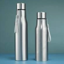 1 个 750ml/1000ml、25.3oz/33.8oz 316 不锈钢水瓶，大容量便携式水瓶带手柄（不含）