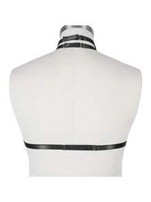 Plus Size Sexy Lingerie Cage Bra Harness Cupless Strappy Bralette Elastic Bra Body Chain Jewelry For Women And Girls - Multicolor - View 3