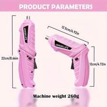 JANGKLIFE 电动螺丝刀 电池充电式无绳螺丝刀 冲击式无绳螺丝刀 电钻电动螺丝刀