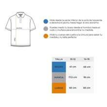 Playera Polo para niño de 10/12 años - Varios Colores