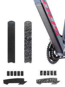MTB Road Bike Frame Protective Sticker Bicycle Chain Frame Guard Tape Protector Film Cable Scratch Resistant - Multicolor - View 2