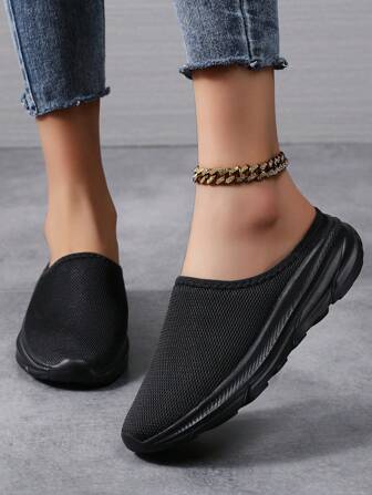 2024年夏季新款轻便舒适透气减震休闲户外防滑一脚蹬男女一脚蹬鞋