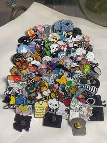 3/5/10 pièces, broches émail de dessin animé à la mode et mignonnes, épingles de sûreté boutons amusantes et cool, badges métalliques uniques, pinces à foulard, convenant aux accessoires vestimentaires quotidiens pour hommes et femmes (sacs à dos, chapeaux, vestes, cravates, jeans, etc.) et collection, également un doux cadeau pour vous-même, vos amis et vos enfants pour la fête des mères