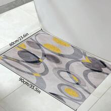 700g/㎡ Crystal Velvet Bohemian Style Solid Color Area Rug, Soft Non-Slip Machine Washable Carpet For Indoor/Outdoor Living Room Bedroom Kitchen Office Home Decoration, Vintage Faded Traditional Floor Mat Back To School
