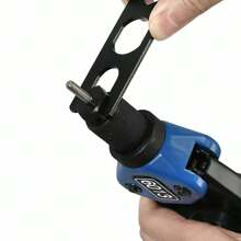 Rivet Gun Set, Rivnut Tool Kit, Heavy Duty Hand Riveter With M3-M12 7PCS Metric Mandrels, 140Pcs Nuts And Rivets, Pop Rivet Gun Set With  Storage Case - Blue - View 8