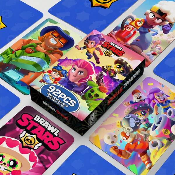 Stars 60er LOMO Kartenspiel Sammlungsset Spike Sammlungskarten, 32 Stück Mini Aufkleber Party Geschenk Klassenkameraden Geschenk Weihnachtsgeschenk Geburtstagsgeschenk