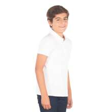 Playera Polo para niño de 8 años - Varios Colores - Blanco - Ver 2