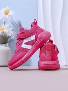 1 par de zapatillas deportivas de malla transpirable para niños, para primavera/verano/otoño, zapatillas deportivas de estudiante, adecuadas para niños y niñas