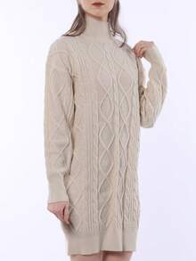 Cocco Rosso | 女士针织毛衣裙、舒适针织服、冬季时尚、休闲时尚、女士套头裙