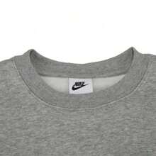 2024 Boyfriend Style Men's Nike Sportswear Club Crew Neck Sweatshirt, Knit Pullover Sweatshirt, BV2663-063 - Black - View 3