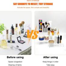 5 Pcs- 1Set Large Acrylic Risers, Clear Display Showcase Collectibles Display Shelf, Retail Desktop Display Cupcake Stand Dessert Stand - Clear - View 6