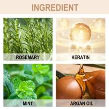 角蛋白顺滑洗发水和护发素套装 - 深层滋养头皮护理，软化毛躁头发，增强弹性，打造丰盈健康的头发 - 非常适合干燥、受损的头发，含甘油，乳霜配方 - 白色 - 查看 7