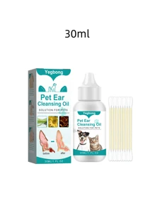 YEGBONG 1 件装宠物耳朵清洁油，猫狗耳朵清洁，耳道清洁，耳朵清洁油（新旧包装随机发货） - 彩色 - 查看 12