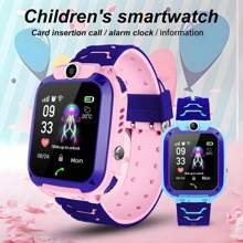 SIMSONLAB Miglior regalo 2025, Smartwatch per bambini, Localizzazione, Comunicazione telefonica, Fotocamera frontale, Registrazione album, Notifica chiamata, Trova dispositivo, Cinturino comodo, Colori vivaci, Trova cellulare