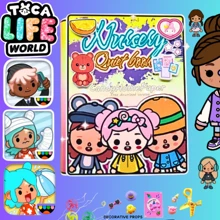 Toka 幼儿园 ABC 可爱角色扮演装扮安静书 DIY 工艺套件，需要手动切割和组装 - 彩色 - 查看 16