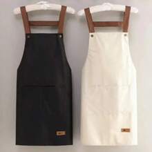 Waterproof Apron Resistant Dirt Apron Kitchen Oil - Proof Clothes Sleevesless Cooking Aprons Kitchen Cleaning Accessories - Multicolor - View 1