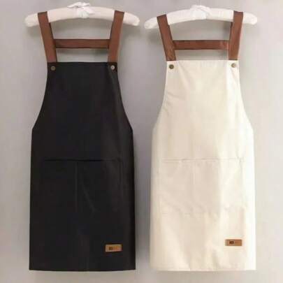 Waterproof Apron Resistant Dirt Apron Kitchen Oil - Proof Clothes Sleevesless Cooking Aprons Kitchen Cleaning Accessories