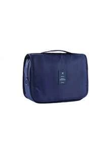 1pc Makeup Bag / Toiletry Bag / Makeup Brush Bag / Hanging Makeup Bag / Tech Organizer / Cosmetic Storage Bag / Travel Bag / Handbag / Lingerie Bag / Shoes & Clothes Organizer, Suitable For Lipstick, Lipgloss, Makeup Brushes, Lip Liner, Eyebrow Pencil, Eyeshadow Palette, Lingerie, Toothpaste, Toothbrush, Cosmetics, Skincare, Eyebrow Pencil, Powder Puff, Comb, Nail Polish, Nail File, Jewelry, Perfume, Stationery, Electronics Summer Travel, Vacation Home Bathroom Decor Holiday Makeup Organizer Bathroom Accessories Back To School