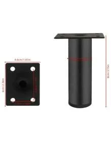 4 件/套现代家具腿，80 毫米/3.15 英寸和 100 毫米/3.93 英寸，重型金属腿，适用于沙发、橱柜、电视柜、梳妆台、书桌 - 彩色 - 查看 11