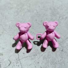 Cinturón ajustable para la cintura con hebilla en forma de oso adorable, cierrapuntos para adelgazar la cintura, ajustador de cintura desmontable