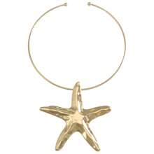 1pc Exaggerated Star Shaped Metal Necklace, Suitable For Beach, Holiday Party - Starfish Necklace - View 17