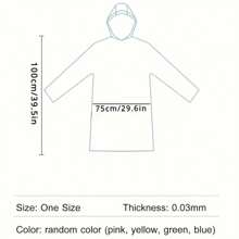 14 件成人雨衣户外应急防水雨衣，10/7/5/3 件连帽雨衣，1 件雨衣一次性旅行露营徒步旅行（随机包装）