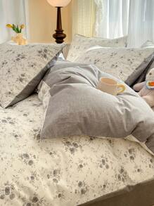3pcs Ditsy Floral Bedding Set, 2 Pillowcases + 1 Duvet Cover (Excluding Filling) - Multicolor - View 6