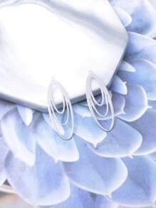 6pcs/Pack Vintage Style Gold & Silver Color Zinc Alloy Feather Charms, Golden Plated White Pendant Set For DIY Necklace & Earrings Jewelry Accessories - Gold - View 13