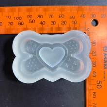 心形绷带环氧树脂铸造模具硅胶模具配件，树脂液体模具，树脂钥匙扣，硅胶模具，树脂模具 - 矽膠 - 查看 3