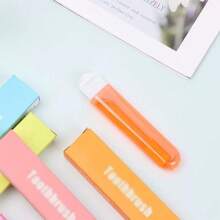 1/3pcs - Foldable Toothbrush Set - Portable Adult Travel Toothbrush, Bathroom Travel Essential For Camping And Hiking, Compact Design For Easy Storage