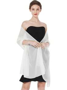 Chiffon Schals, Tücher und Umhänge für Braut, Hochzeitsfeier, Abendkleider und besondere Anlässe