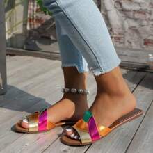 Sandali con plateau e zeppa per donne