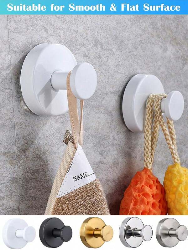 Ganchos con ventosas fuertes, ganchos con ventosas de vacío para ducha, de silicona, adhesivos y extraíbles, ventosas para ventanas con ganchos, ganchos adhesivos para pared, ganchos autoadhesivos, portatoallas, colgador de bolsas para puerta