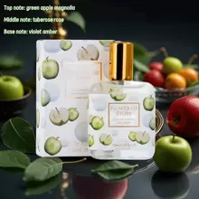 30毫升铃兰苹果女士香水，持久留香，经典花果香调，时尚优雅，可爱精致，小巧瓶身，魅力四射，青春活力，自信迷人，随时随地散发迷人香气 - 清新香調 - 查看 1