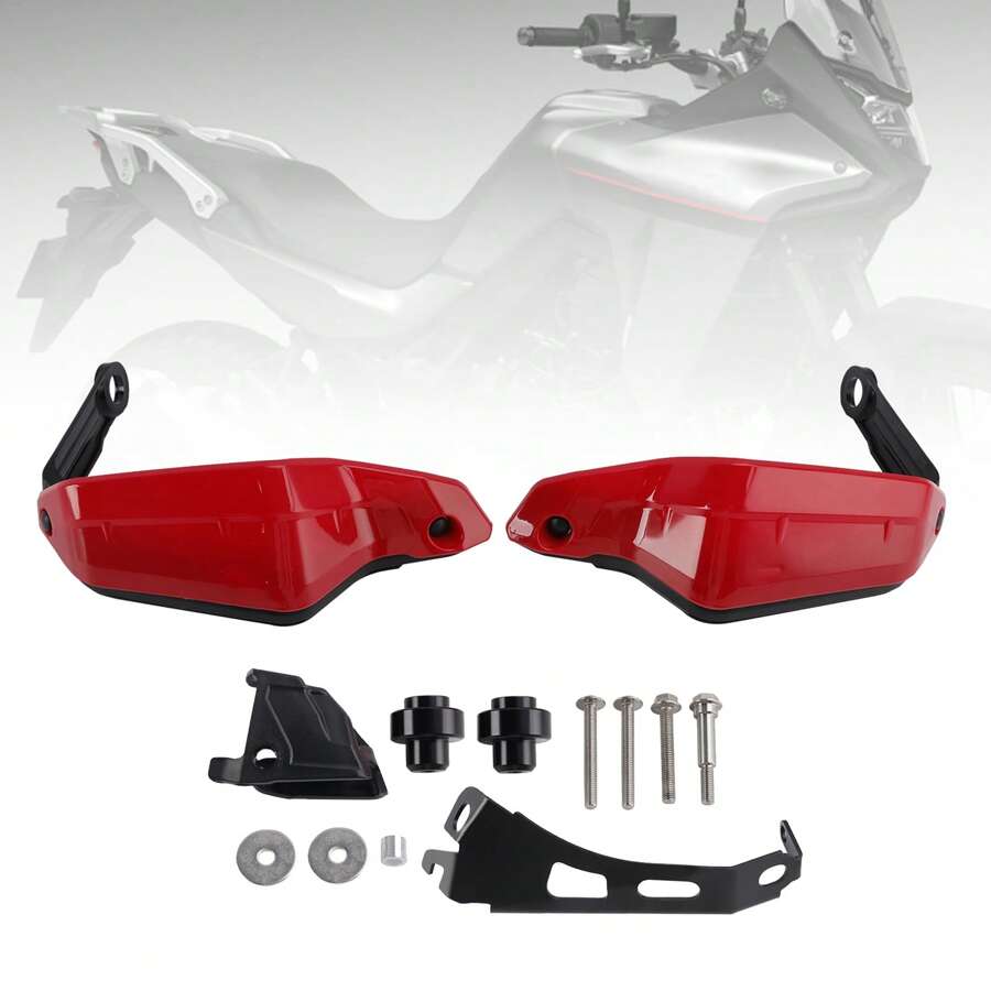 Handguard Protector For Hon'da XL750 Transalp 2023-2024 - 紅色 - 查看 1